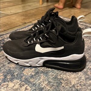 Nike Air Max Black and White Sneakers